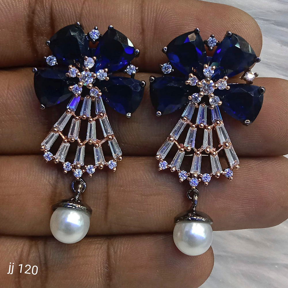 Jain Jewellers Ad Stone Stud Earrings  - 11062676