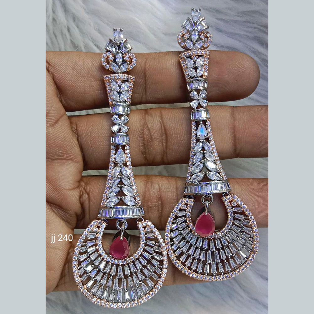 Jain Jewellers Ad Stone Dangler Earrings -11062683