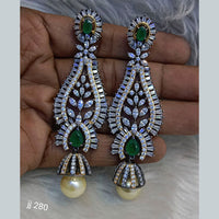 Jain Jewellers Ad Stone Dangler Earrings -11062692