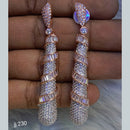 Jain Jewellers Ad Stone Dangler Earrings -11062693