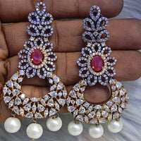 Jain Jewellers Ad Stone Dangler Earrings -11062701