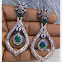 Jain Jewellers Ad Stone Dangler Earrings -11062706