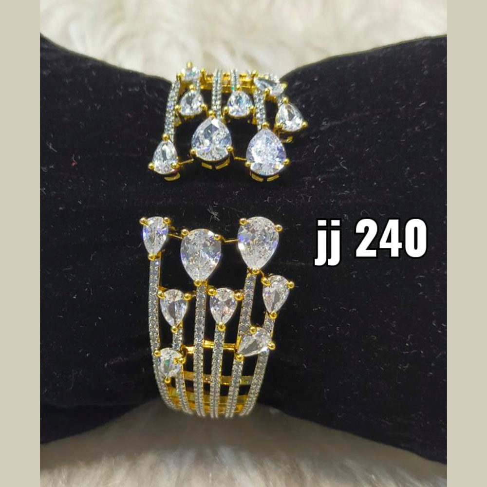 Jain Jewellers  Ad Stone Kada - 11062713