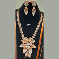Jain Jewellers American Diamond Necklace Set - 11062734