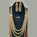 Jain Jewellers American Diamond Necklace Set - 11062744