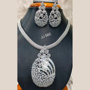 Jain Jewellers American Diamond Pendant Set - 11062768