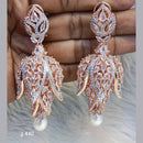 Jain Jewellers Ad Stone Jhumkis Earrings - 11062771