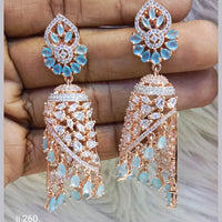 Jain Jewellers Ad Stone Jhumkis Earrings - 11062781
