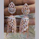 Jain Jewellers Ad Stone Jhumkis Earrings - 11062781
