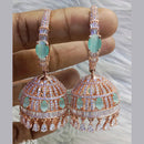 Jain Jewellers Ad Stone Jhumkis Earrings - 11062785