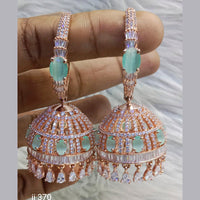 Jain Jewellers Ad Stone Jhumkis Earrings - 11062785
