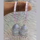 Jain Jewellers Ad Stone Jhumkis Earrings - 11062787