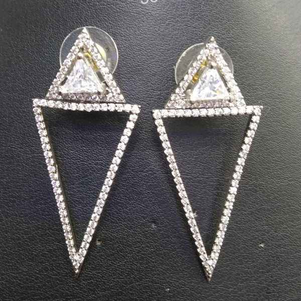 Jain Jewellers Ad Stone Dangler Earrings - 11062796