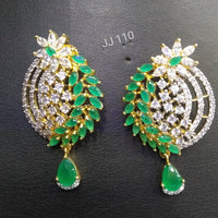 Jain Jewellers Ad Stone Dangler Earrings - 11062798