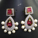 Jain Jewellers Ad Stone Dangler Earrings - 11062805