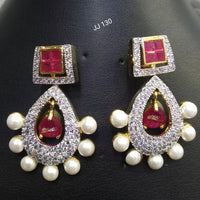 Jain Jewellers Ad Stone Dangler Earrings - 11062805