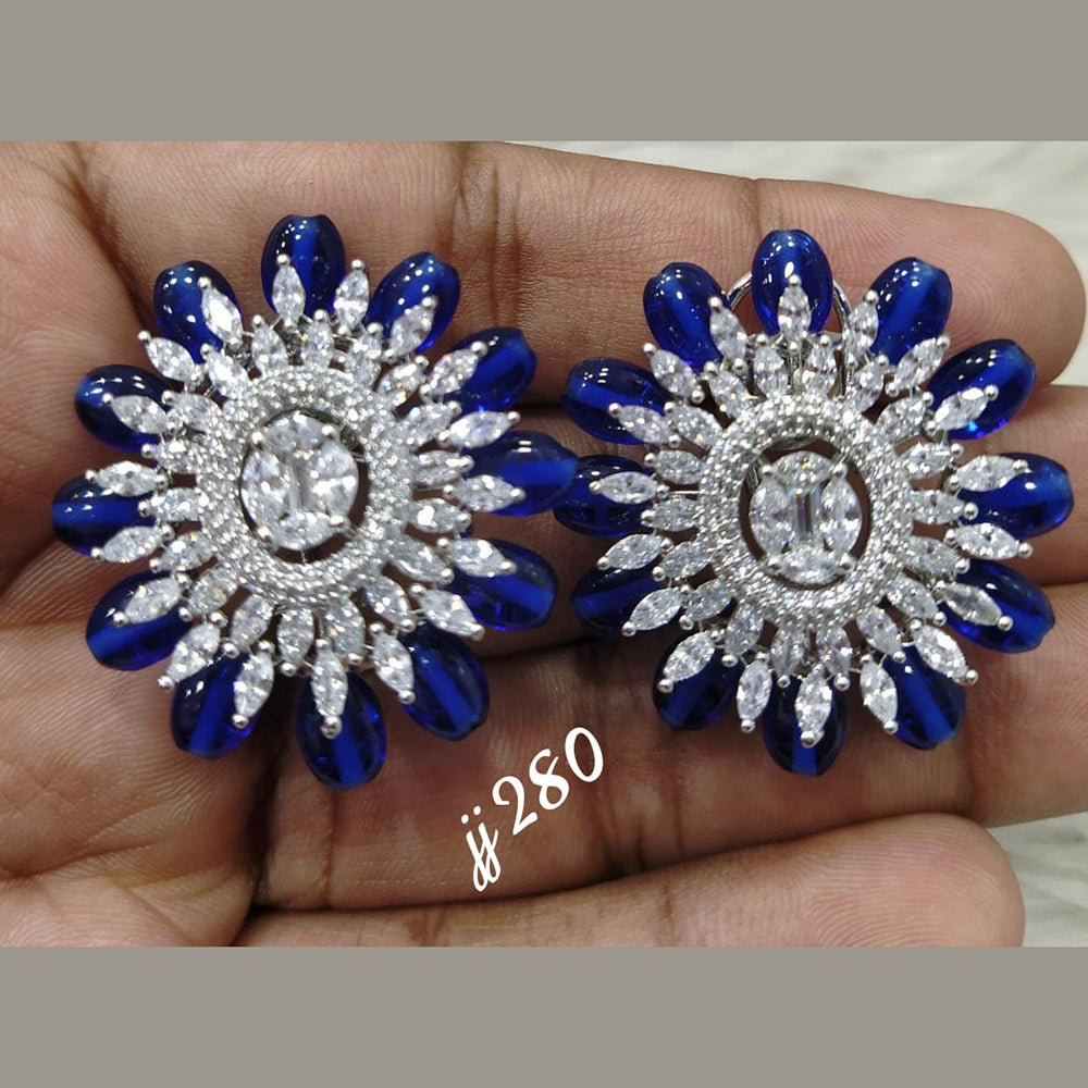 Jain Jewellers Ad Stone Stud Earrings