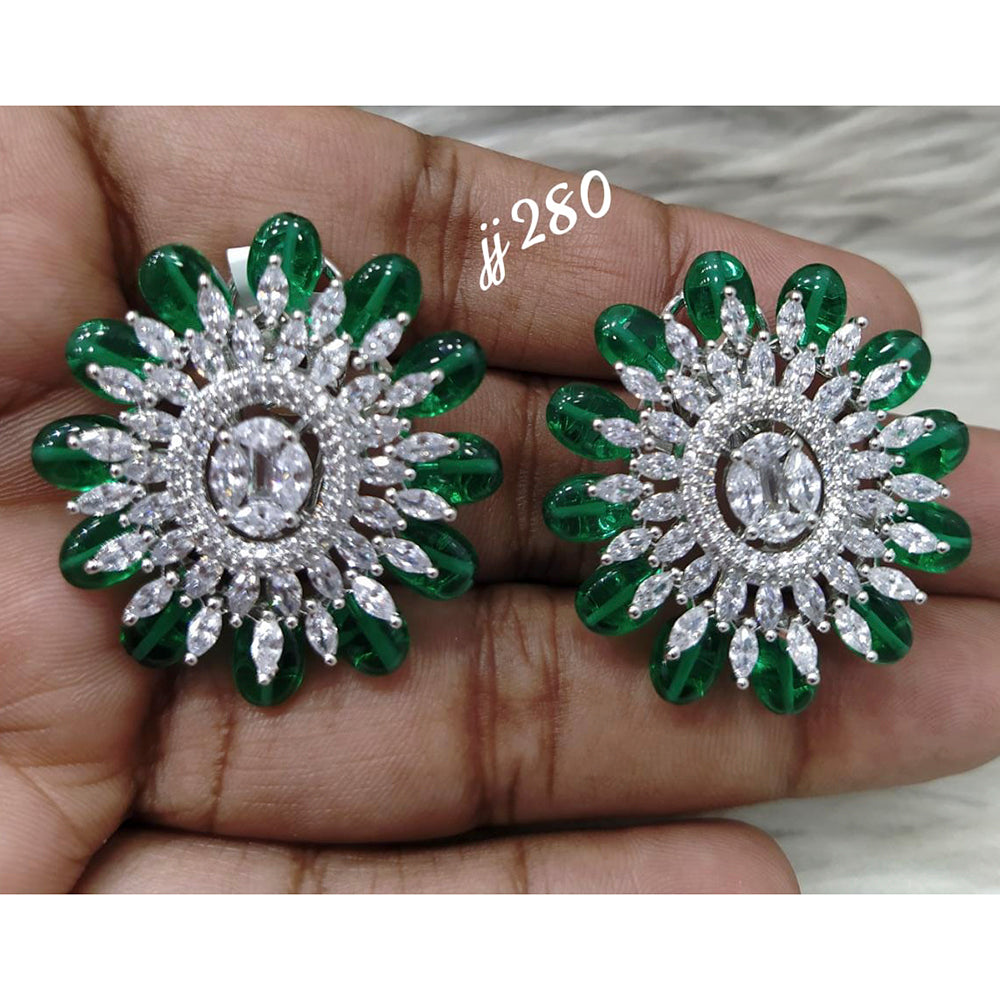 Jain Jewellers Ad Stone Stud Earrings