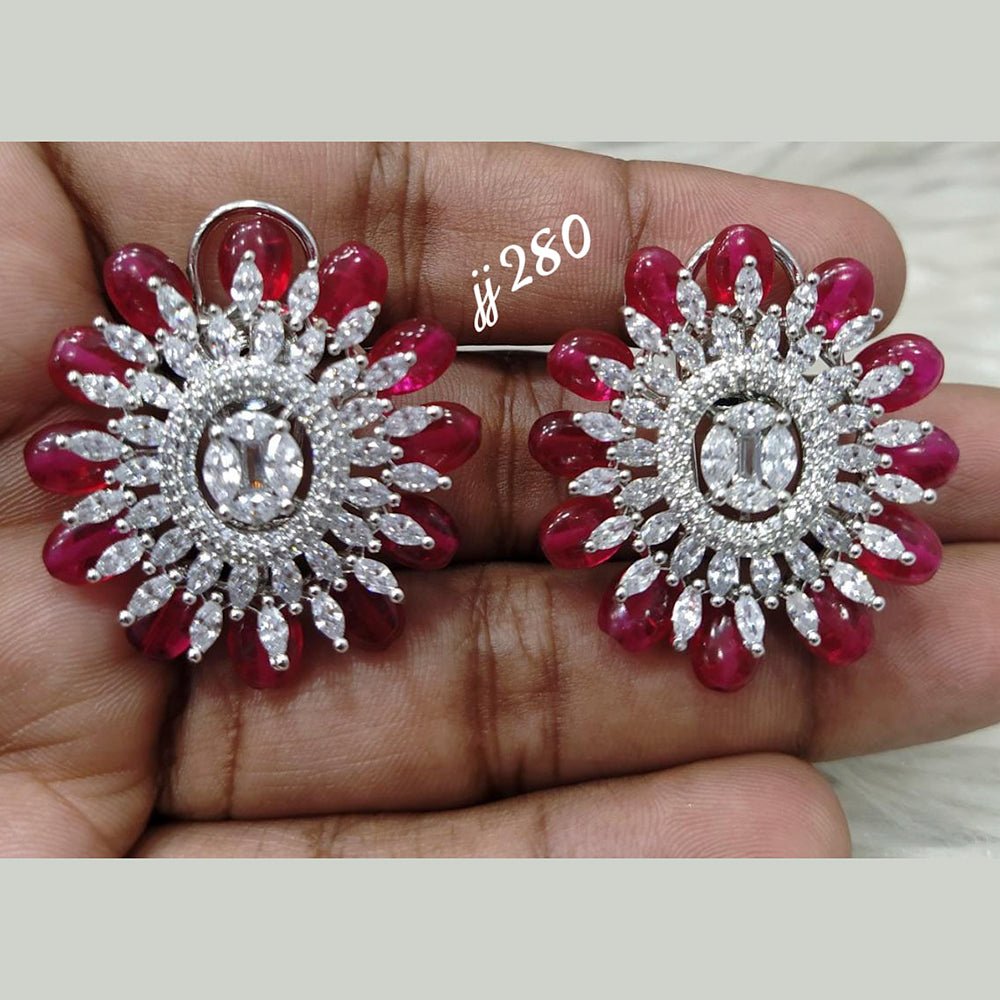 Jain Jewellers Ad Stone Stud Earrings