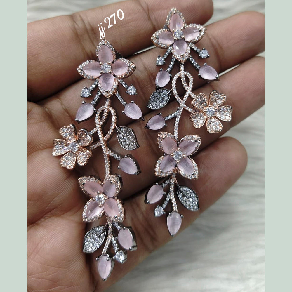 Jain Jewellers Ad Stone Dangler Earrings