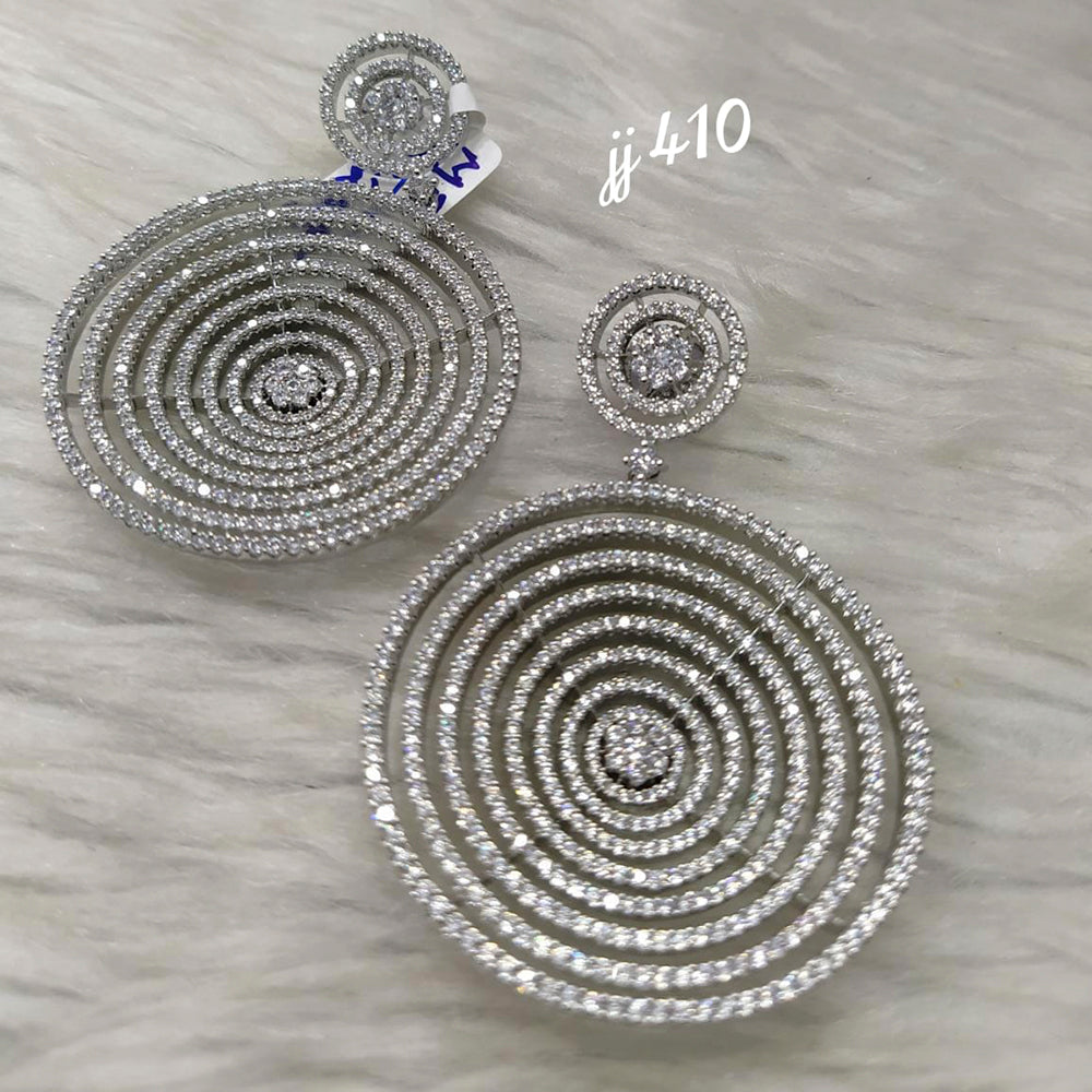 Jain Jewellers Ad Stone Dangler Earrings