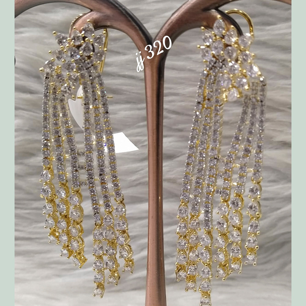 Jain Jewellers Ad Stone Dangler Earrings