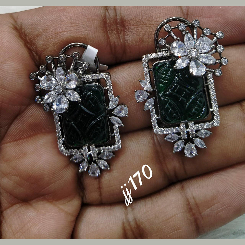 Jain Jewellers Ad Stone Dangler Earrings