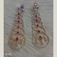 Jain Jewellers Ad Stone Dangler Earrings