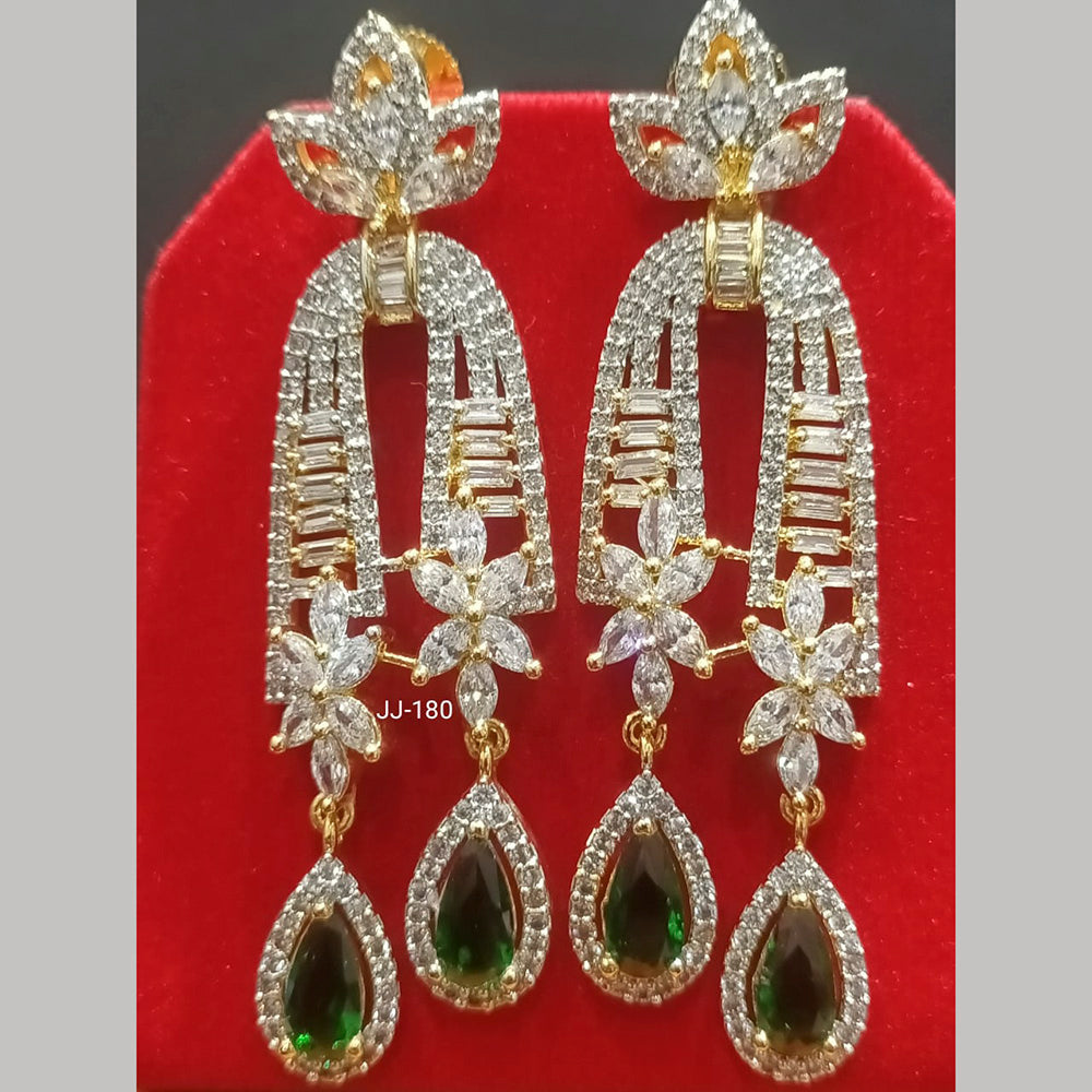 Jain Jewellers Ad Stone Dangler Earrings