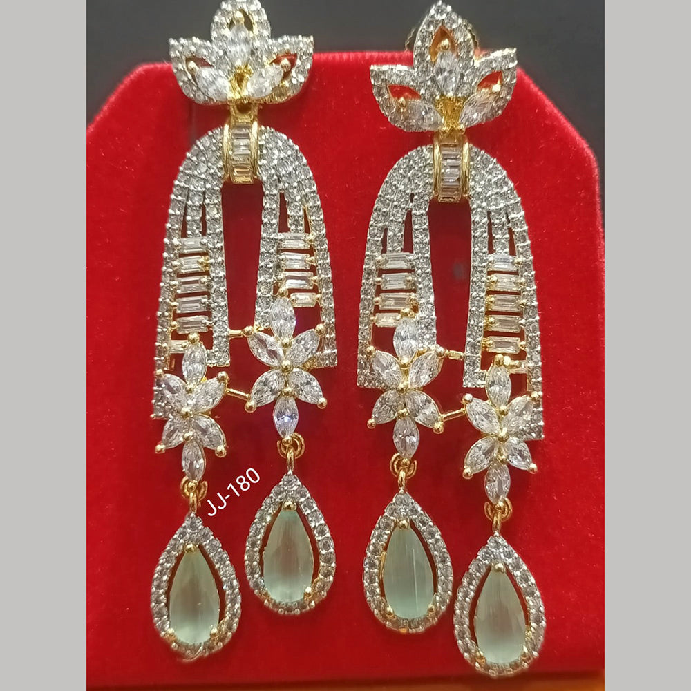 Jain Jewellers Ad Stone Dangler Earrings