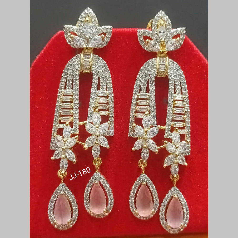 Jain Jewellers Ad Stone Dangler Earrings