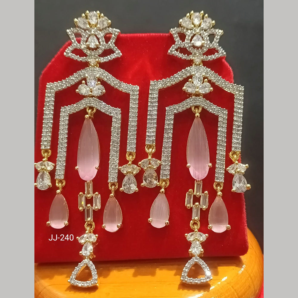 Jain Jewellers Ad Stone Dangler Earrings