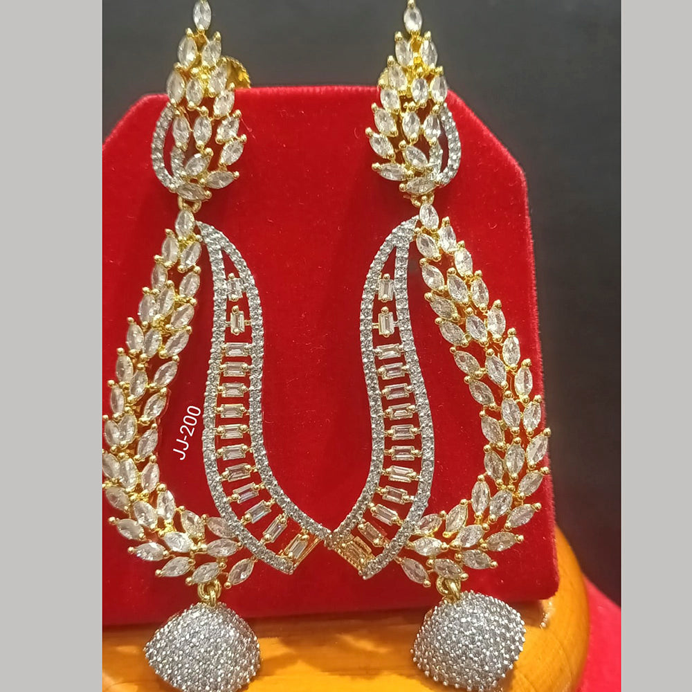 Jain Jewellers Ad Stone Dangler Earrings