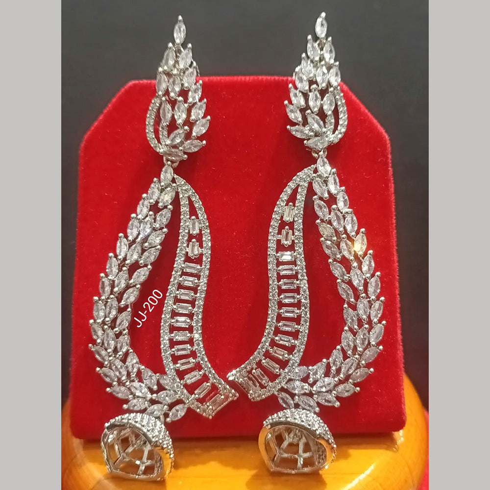 Jain Jewellers Ad Stone Dangler Earrings