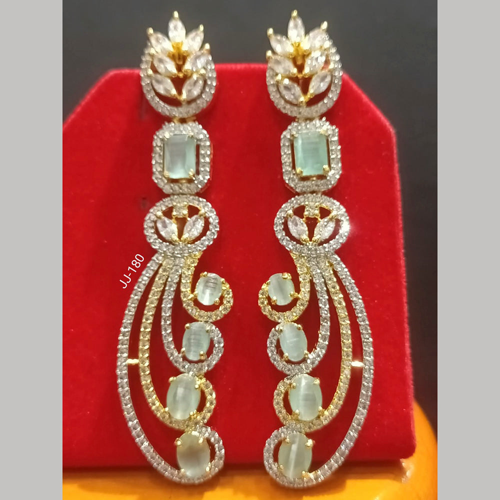 Jain Jewellers Ad Stone Dangler Earrings