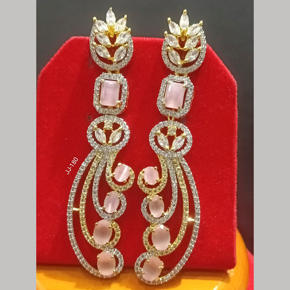 Jain Jewellers Ad Stone Dangler Earrings