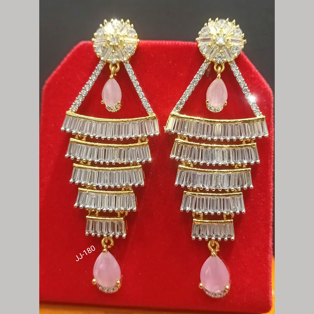 Jain Jewellers Ad Stone Dangler Earrings