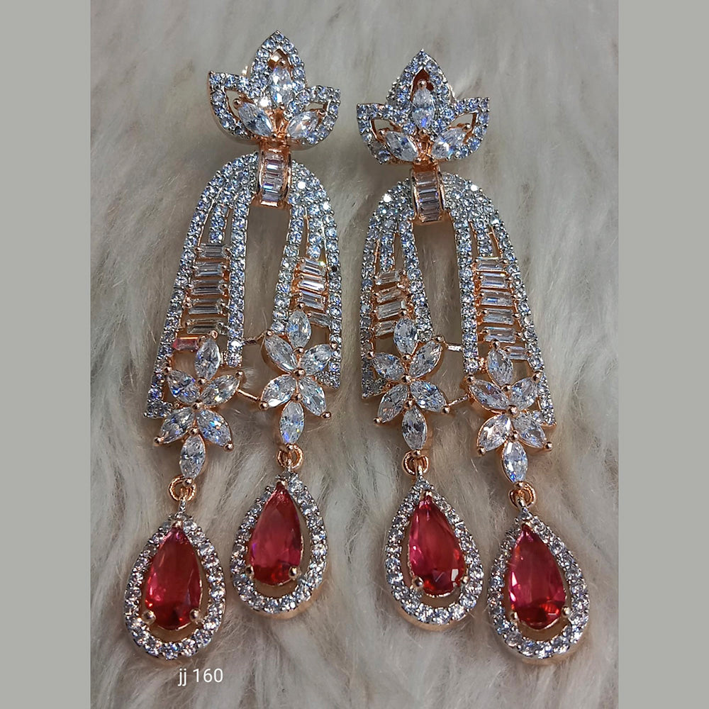 Jain Jewellers Ad Stone Dangler Earrings