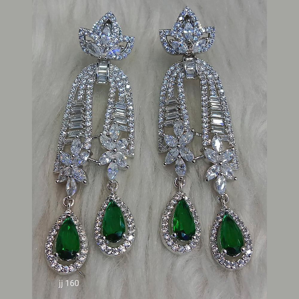 Jain Jewellers Ad Stone Dangler Earrings