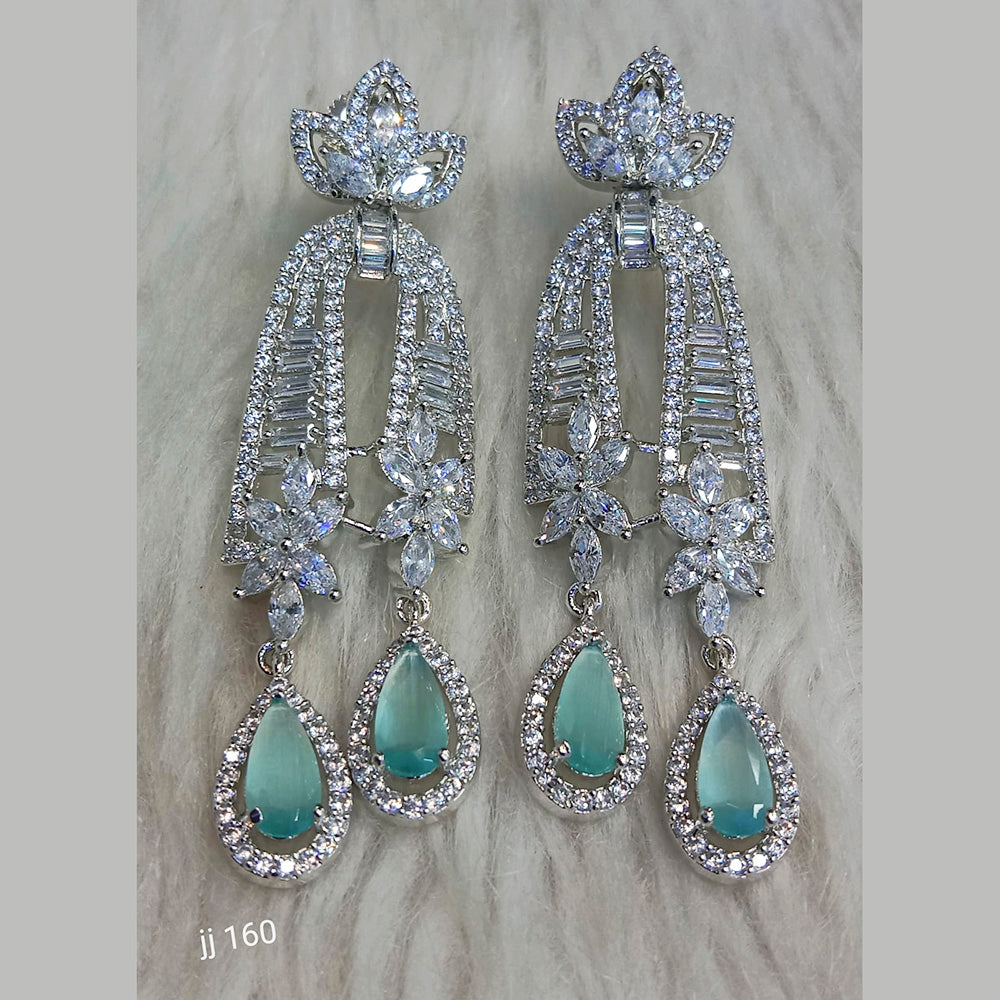 Jain Jewellers Ad Stone Dangler Earrings