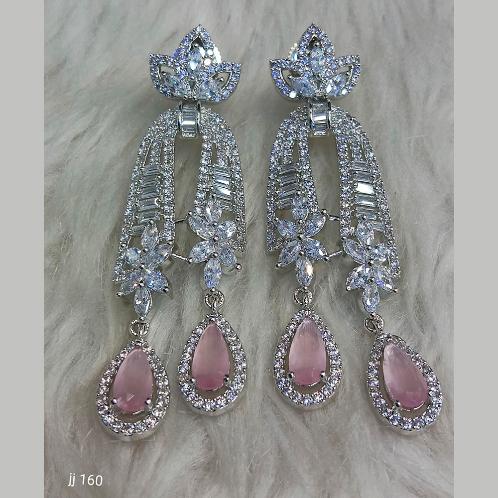 Jain Jewellers Ad Stone Dangler Earrings