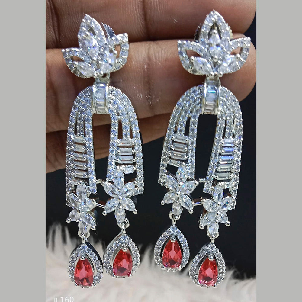 Jain Jewellers Ad Stone Dangler Earrings