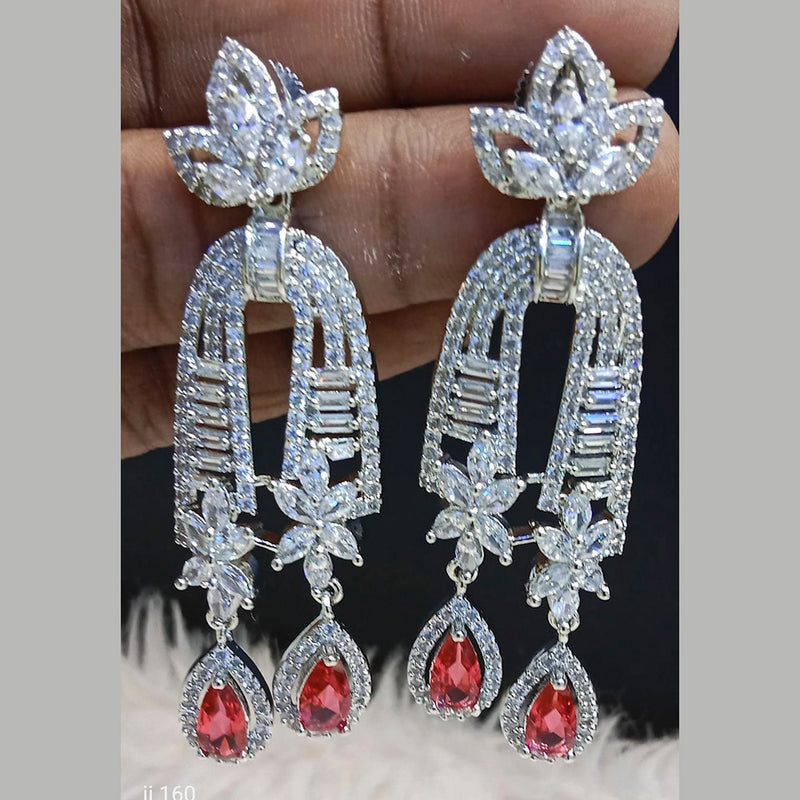 Buy Rose Gold AD Kundan Designer Earrings Online in India - Etsy
