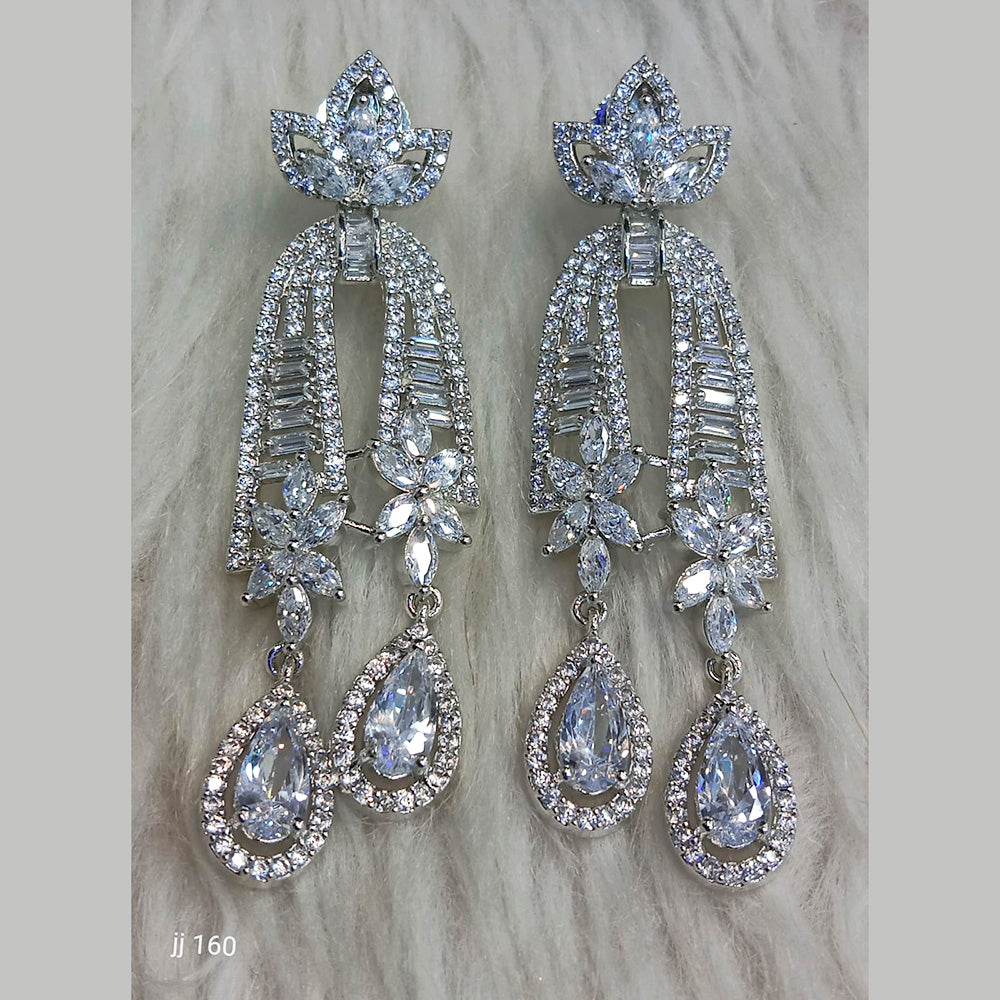 Jain Jewellers Ad Stone Dangler Earrings