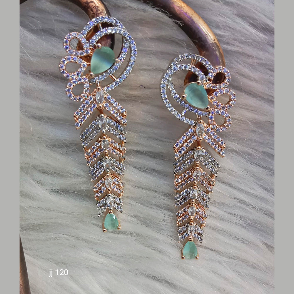 Jain Jewellers Ad Stone Dangler Earrings