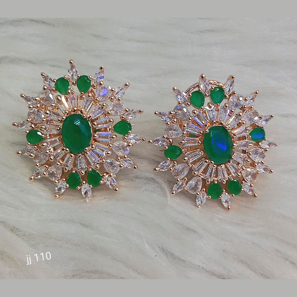 Jain Jewellers Ad Stone Stud Earrings