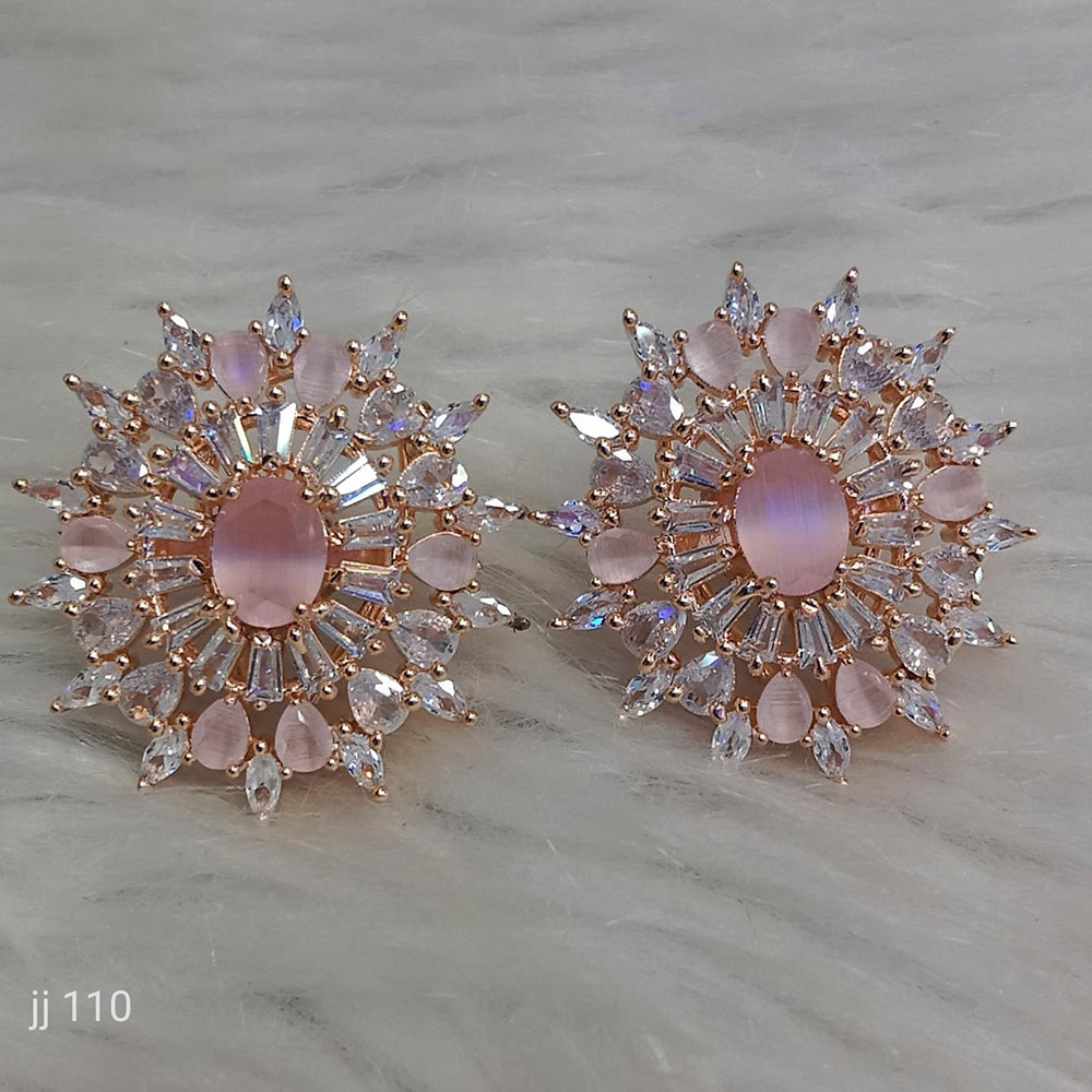 Jain Jewellers Ad Stone Stud Earrings