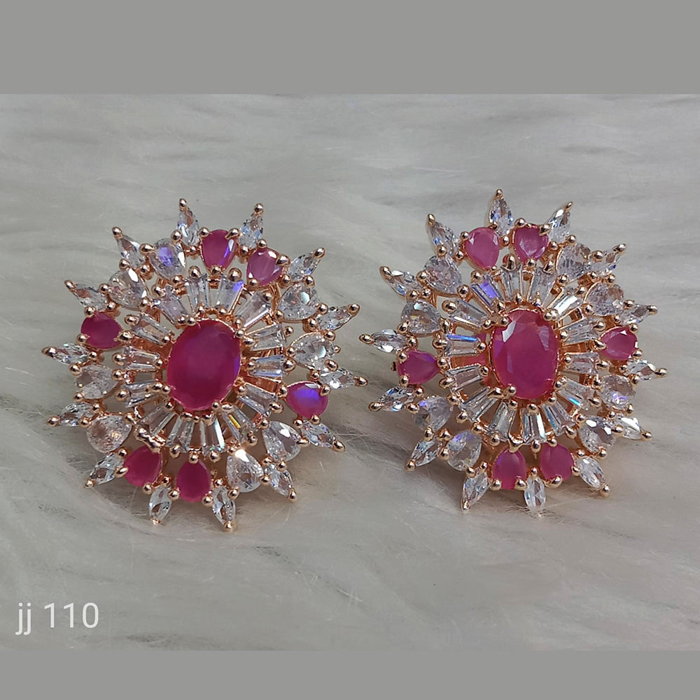 Jain Jewellers Ad Stone Stud Earrings
