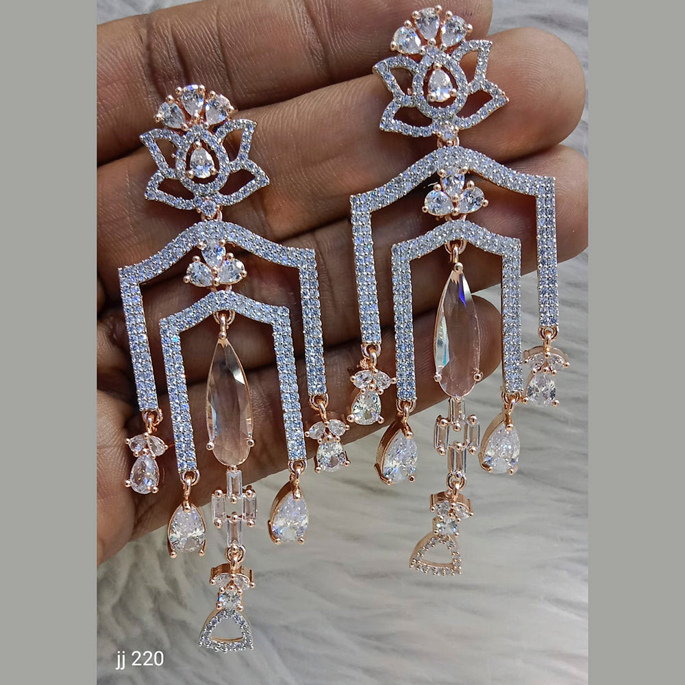Jain Jewellers Ad Stone Dangler Earrings