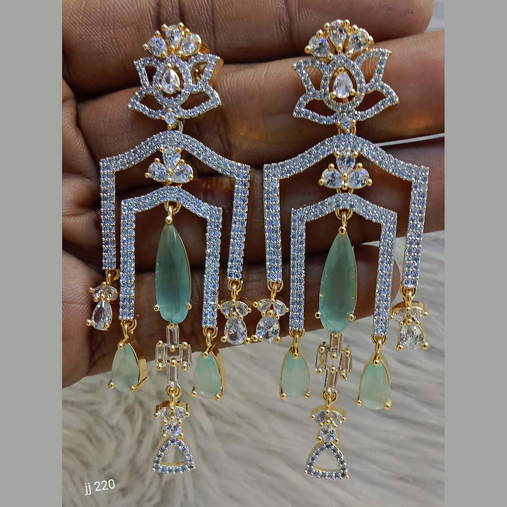 Jain Jewellers Ad Stone Dangler Earrings